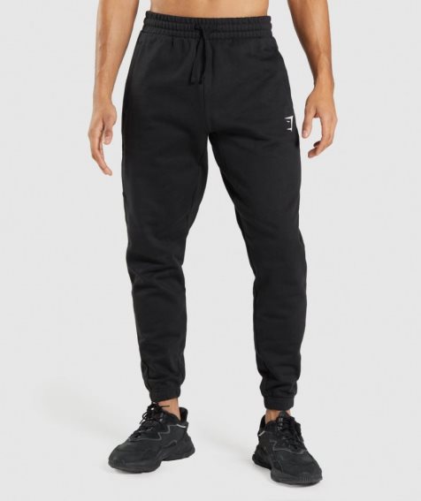 Spodnie Do Biegania Gymshark Essential Męskie Czarne | PL 409MOS